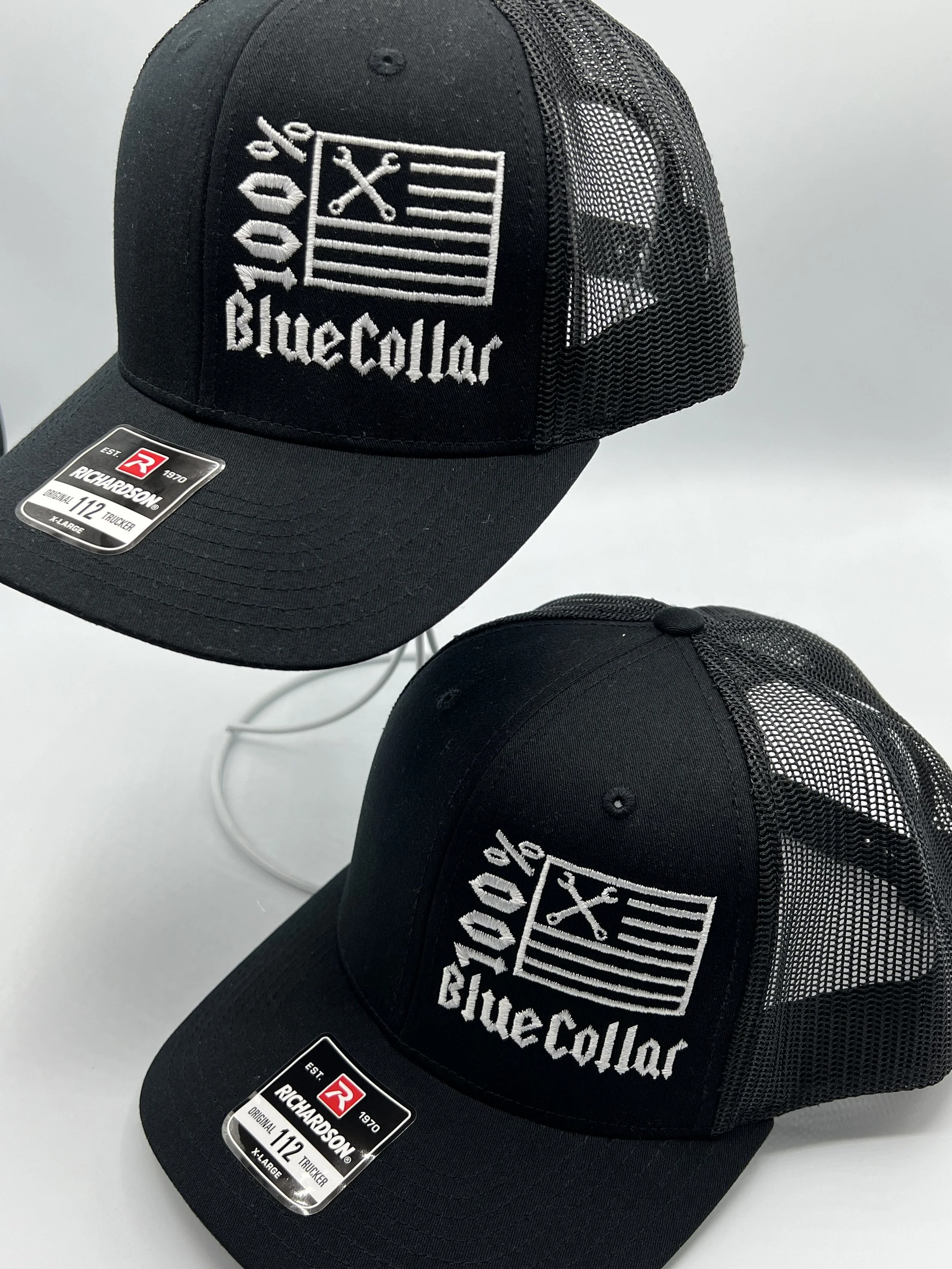 Custom stitched structured hat