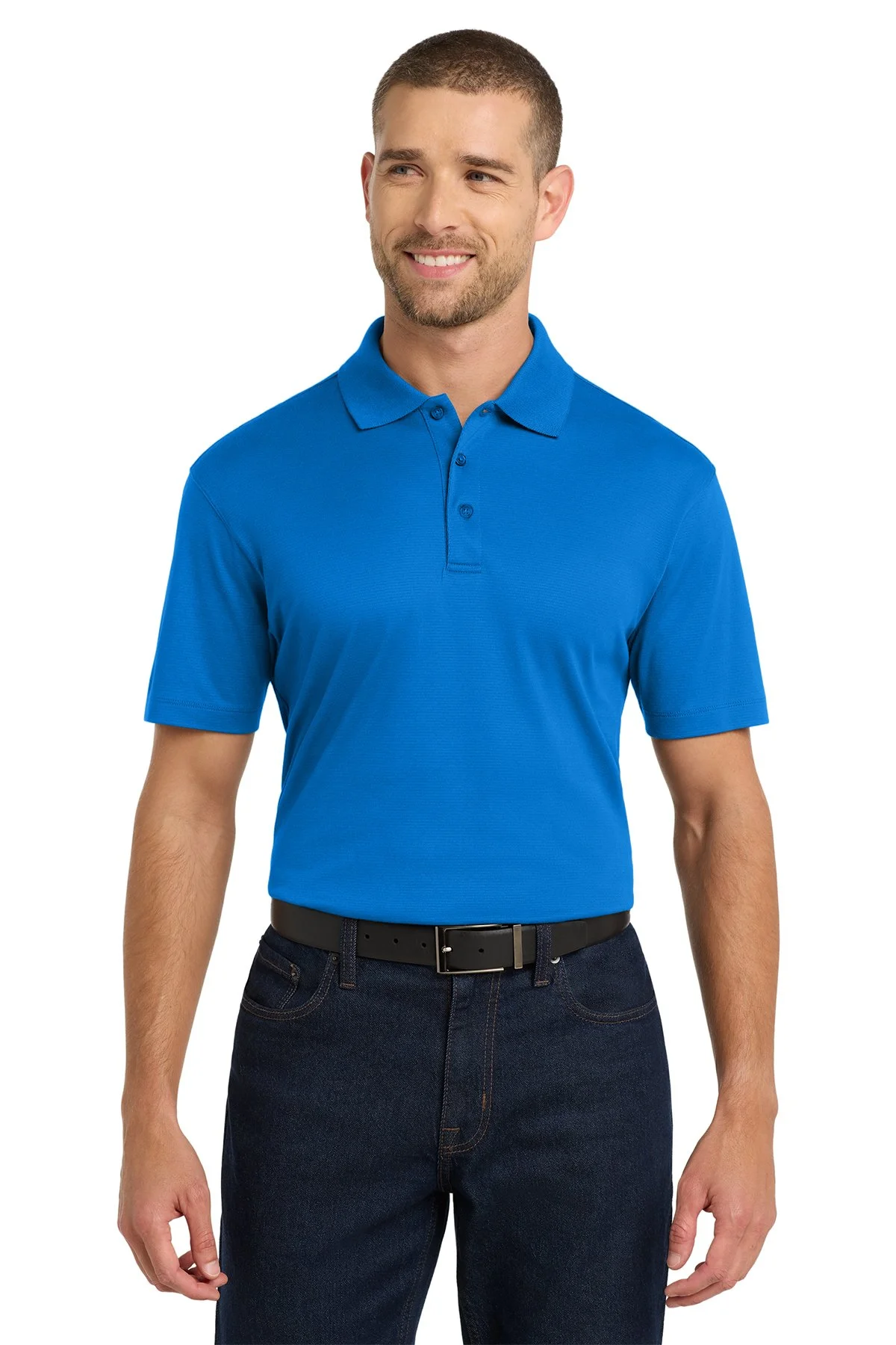 Enhanced Men’s Staff Polo | Port Authority® Rapid Dry™ Mesh (THR-03)