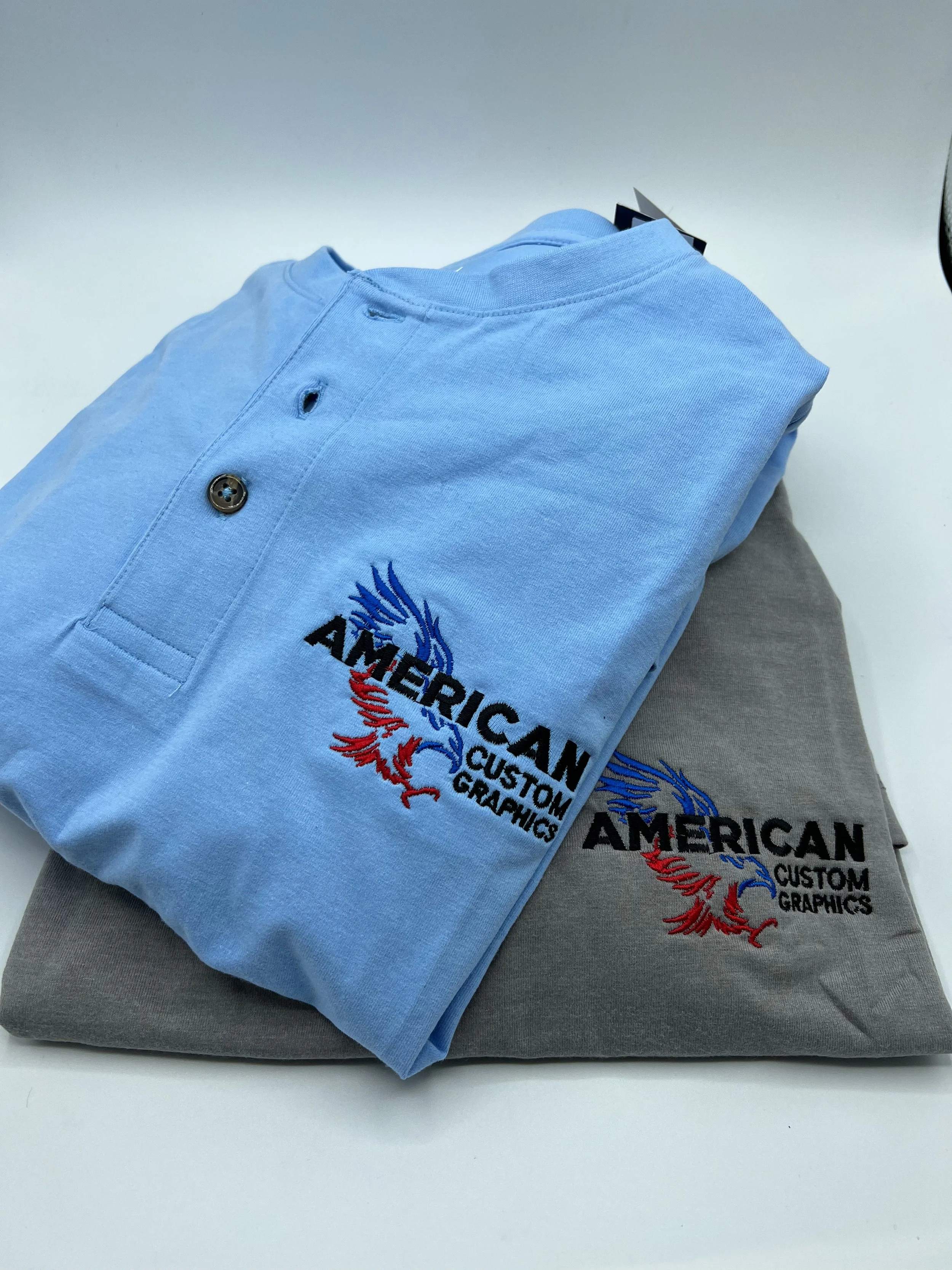 shirt embroidery with professional finish
