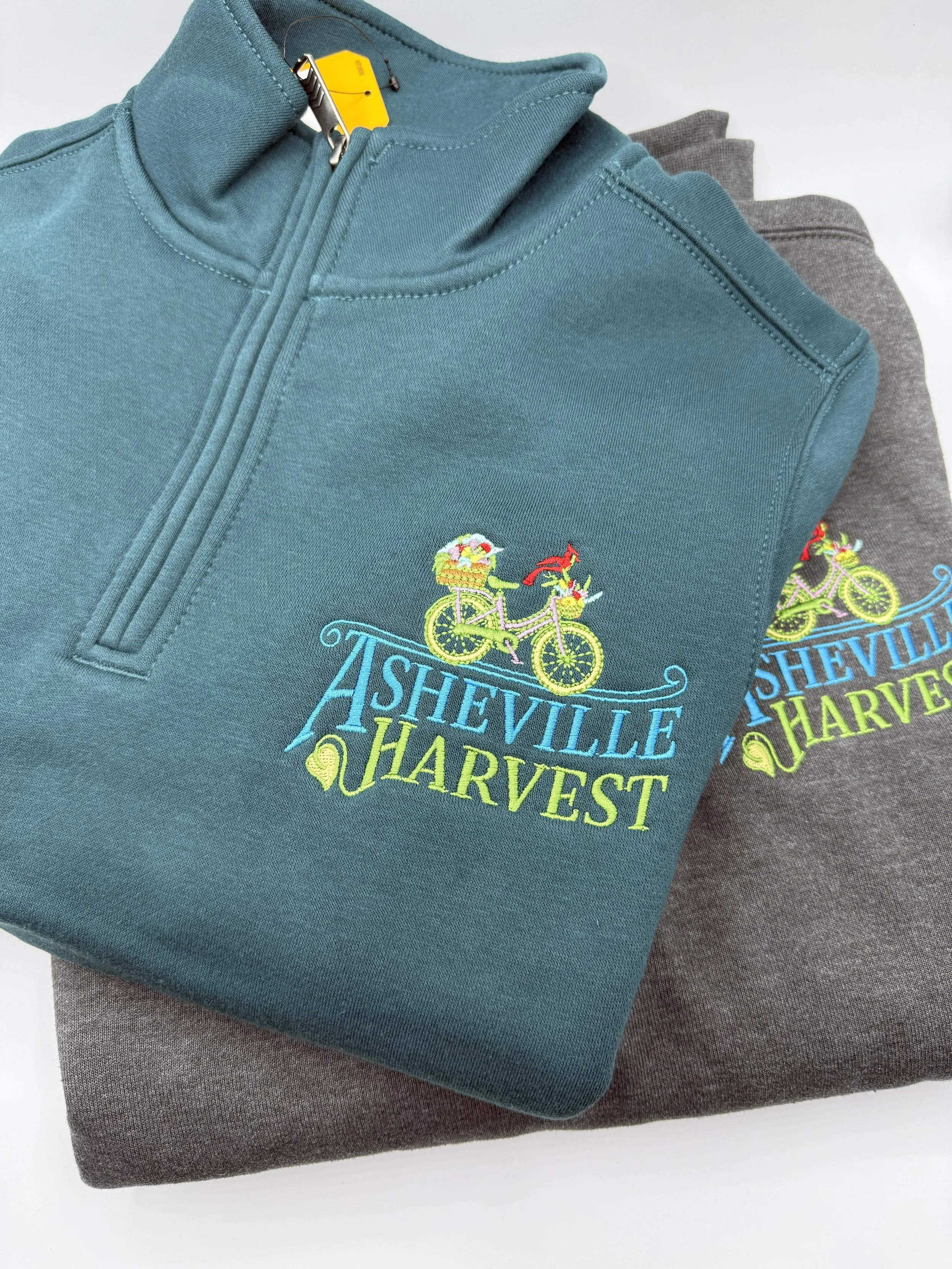 Jacket embroidery with professional finish