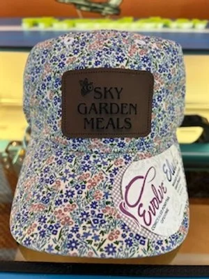 Branded hats with engraved patch for a small business in Puerto Rico