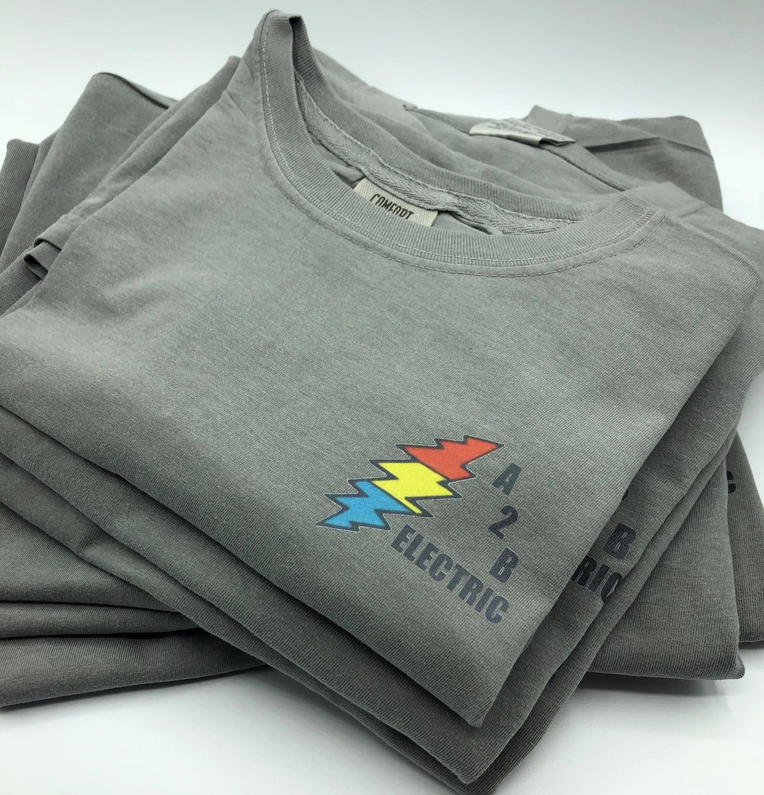 Full-color DTF printed t-shirt design