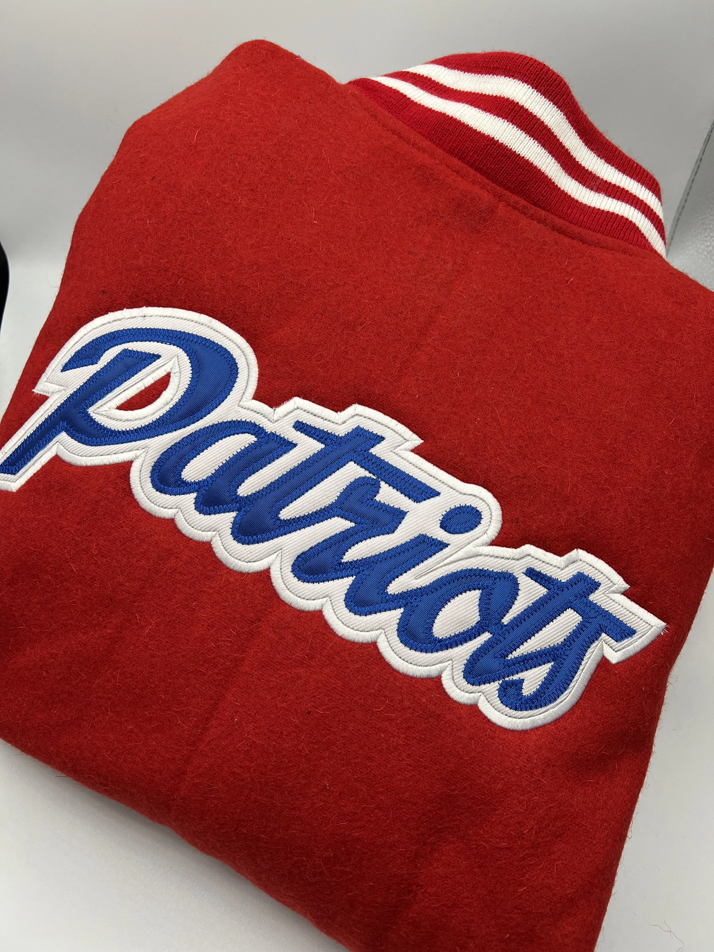 Varsity jacket full back embroidered