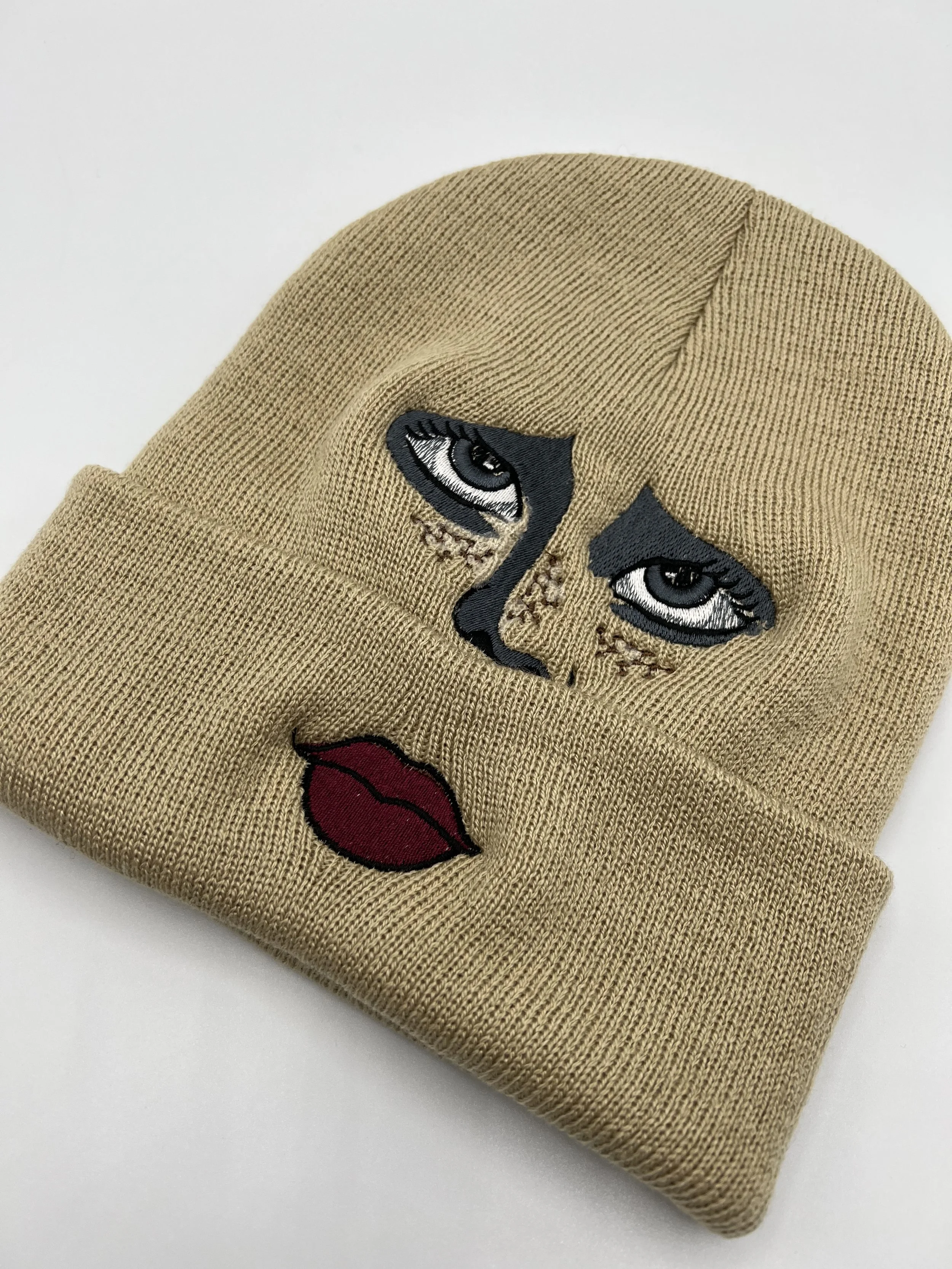 Custom embroidered beanie