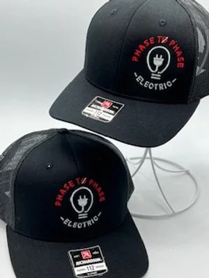 Embroidered hat with custom logo