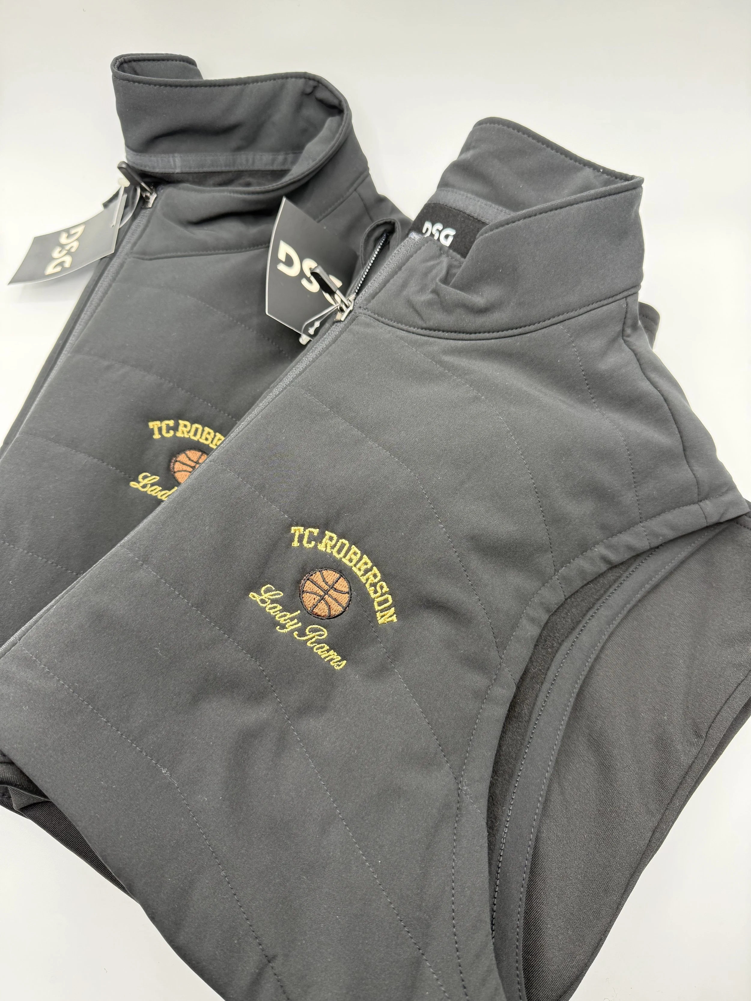 School team embroidery for sports uniforms