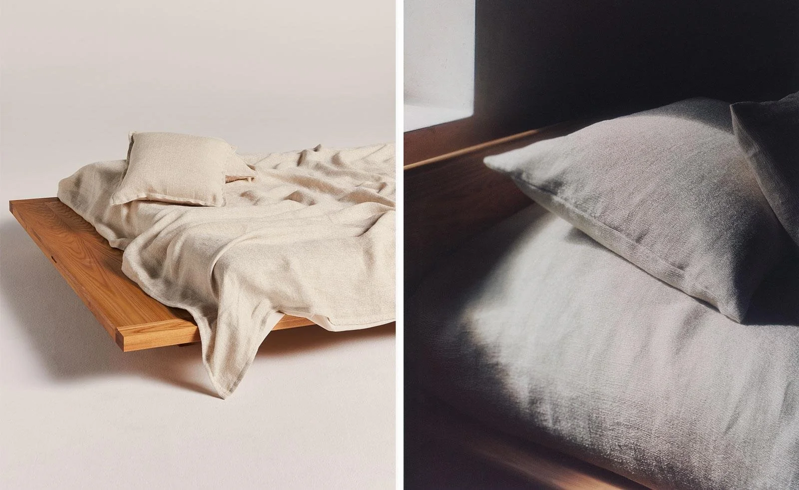 John Pawson presents a stripped-back bedroom collection for Tekla.