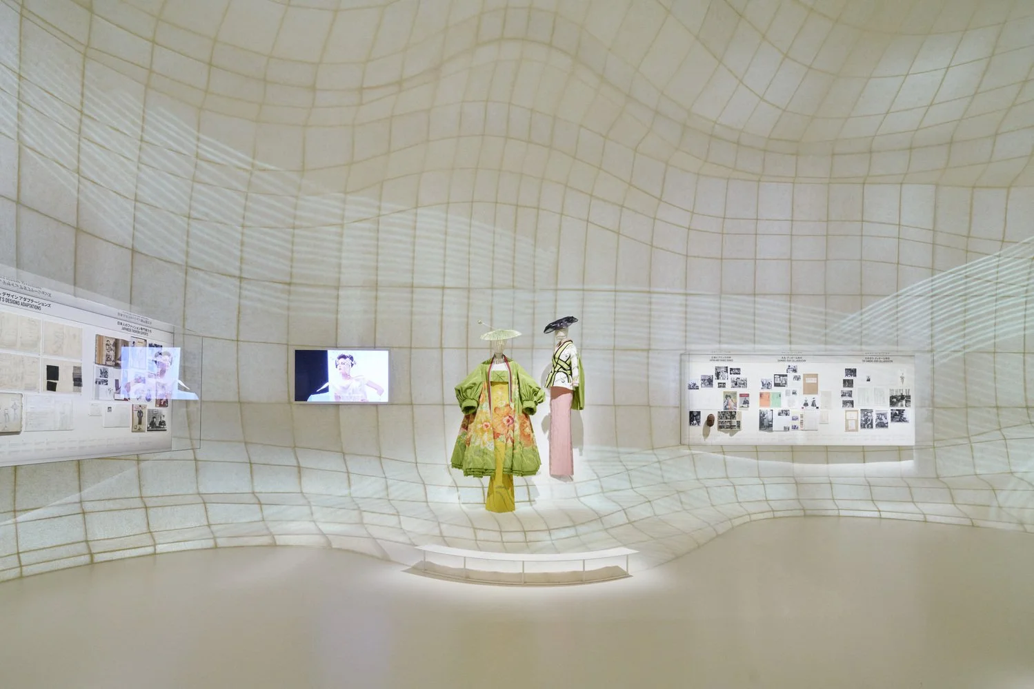 OMA / Shohei Shigematsu Designed Scenography For Dior Exhibition At MOT