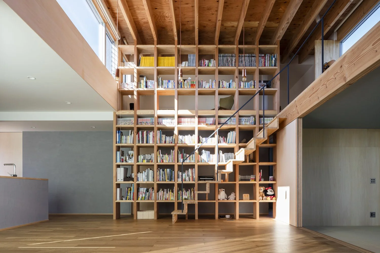 18 Interior Projects that Use Open Storage to Hide Clutter in Plain Sight