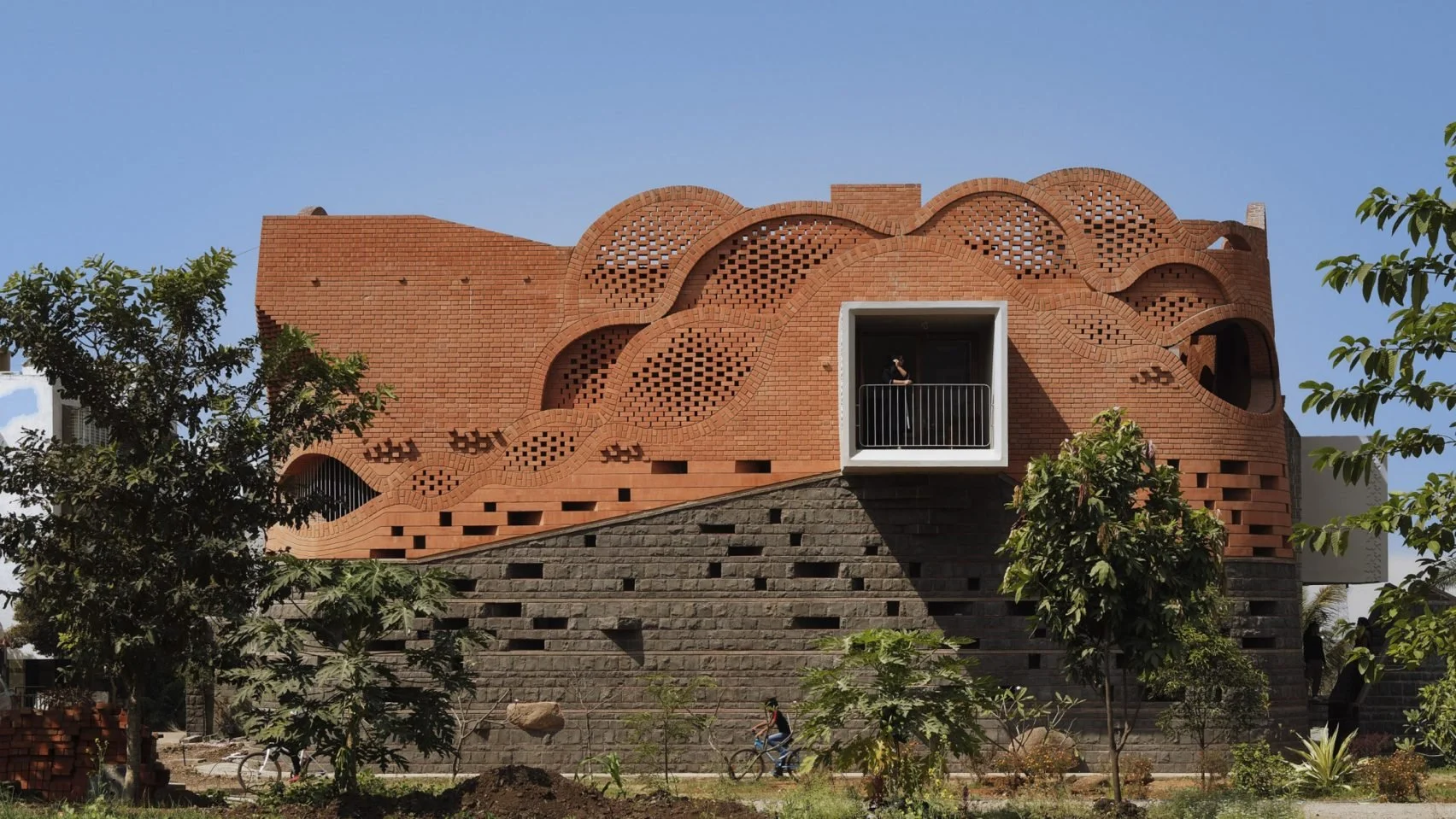 Ten buildings animated by expressive brick facades