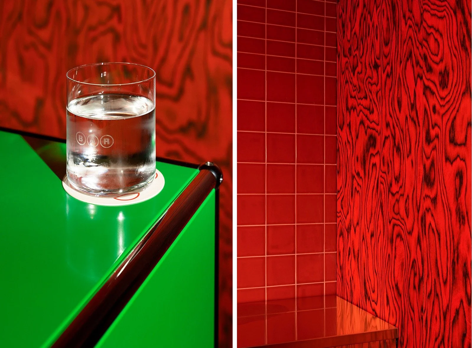 Milan’s Spazio Maiocchi bar is an immersive experience of colour
