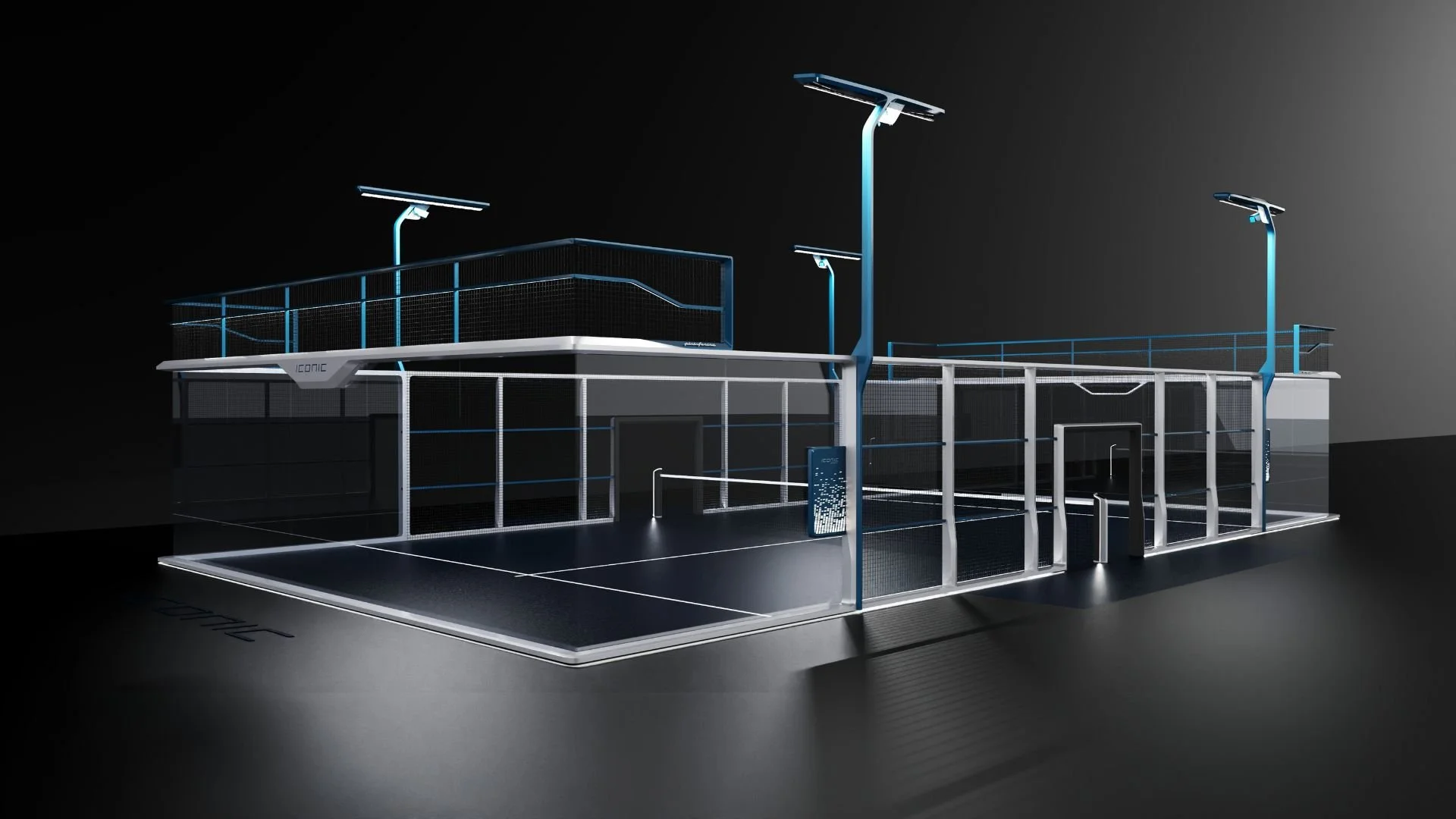 Iconic Padel Court takes sports design to a whole new level