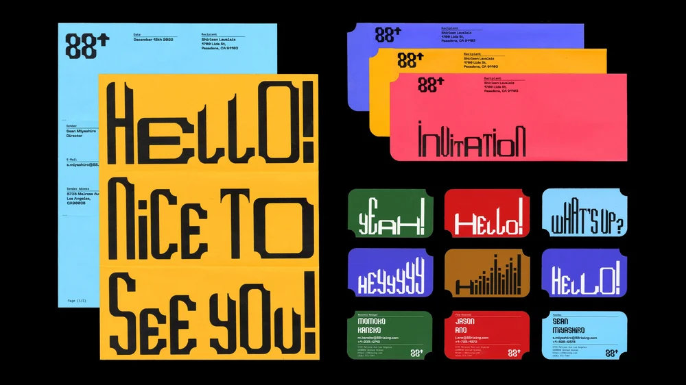 88rising Rebrand — KYOTO GLOBAL DESIGN AWARDS