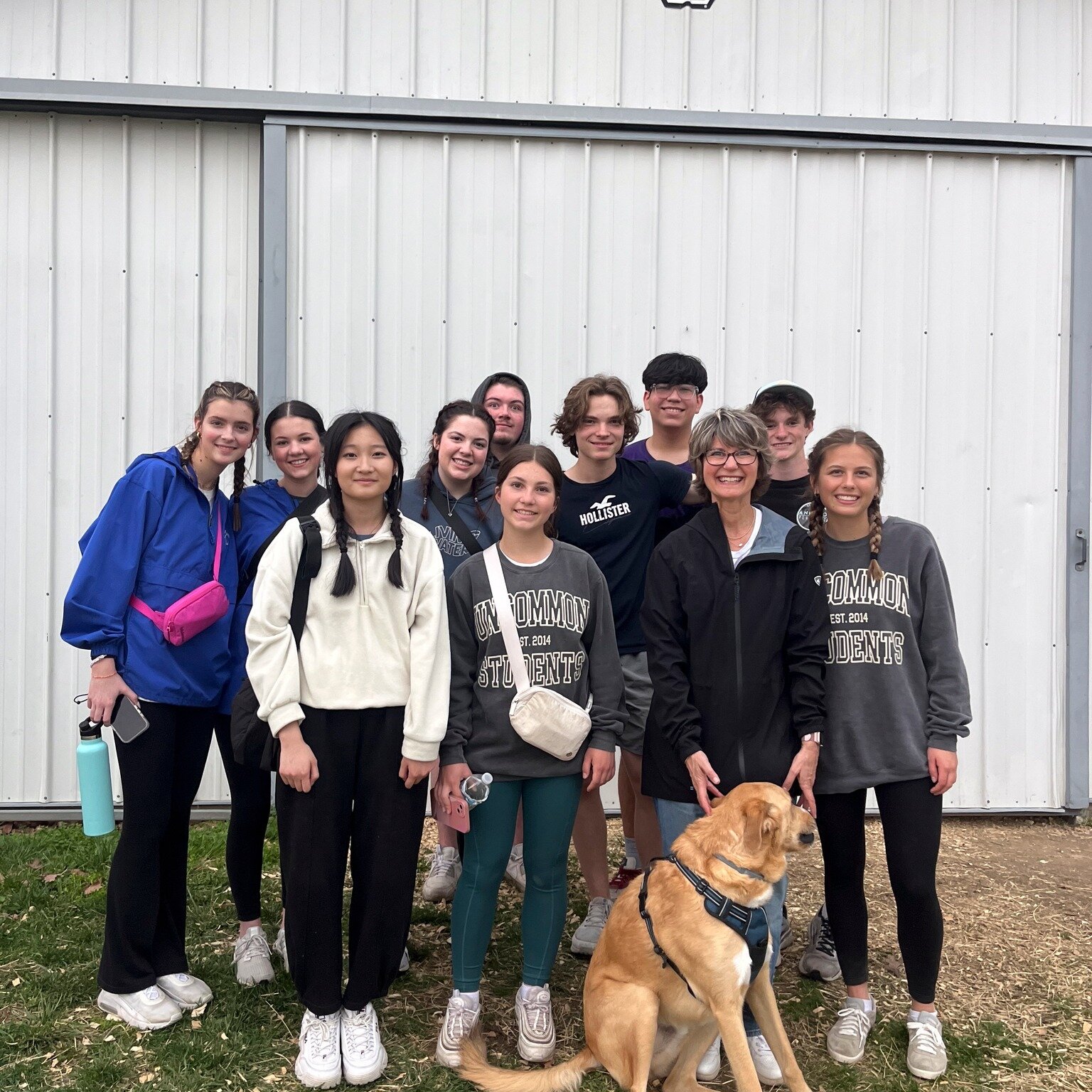 A BIG thank you to Rejoice Christian Schools for showing up on the farm last week and working hard! They raked leaves, cleaned up the yard and the stables, and got our garden ready for the next big project! 

We are so thankful for this continued par