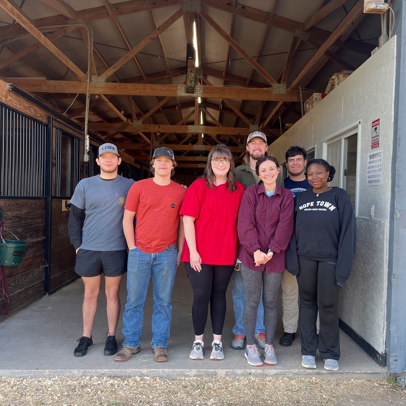 A BIG thank you to Chi Alpha from Arkansas Tech University for serving with us at Grace Farms on your spring break trip! We are so thankful for your willingness to help us around the farm!

Thank you, @chialphaatu, for being a LIGHT for &quot;Grace!&