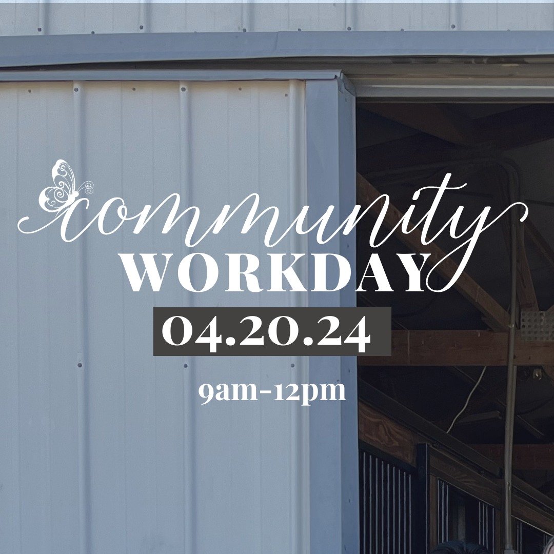 Friend, we are gathering at Grace Farms for another Community Work Day. We would be so grateful to have you serve with us!

This month&rsquo;s work day is one weekend later due to Vintage Market Days on the second weekend of the month.

Join us from 