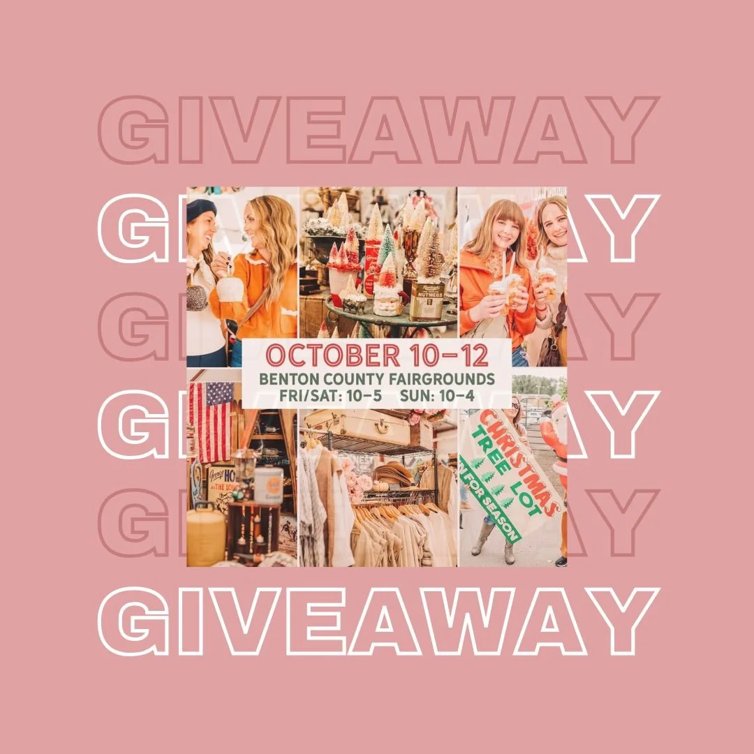 🎉 GIVEAWAY TIME! 🎉
Vintage Market Days is happening THIS WEEKEND, and we&rsquo;re so excited to be part of it again! 🌿✨

We&rsquo;re giving away two 3-Day passes every day leading up to the event! Here&rsquo;s how to enter:
1️⃣ Tag a friend you&rs