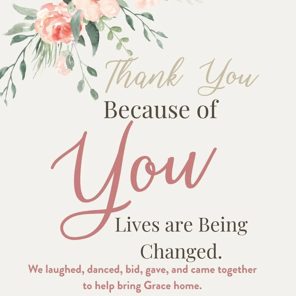 $107,968&hellip; and counting! 🙌
We are in awe. Because of your generosity, energy, and heart, Grace is one step closer to home.

To every sponsor, volunteer, guest, bidder, and table setter&mdash;you made this year&rsquo;s Uptown Hoedown one to rem