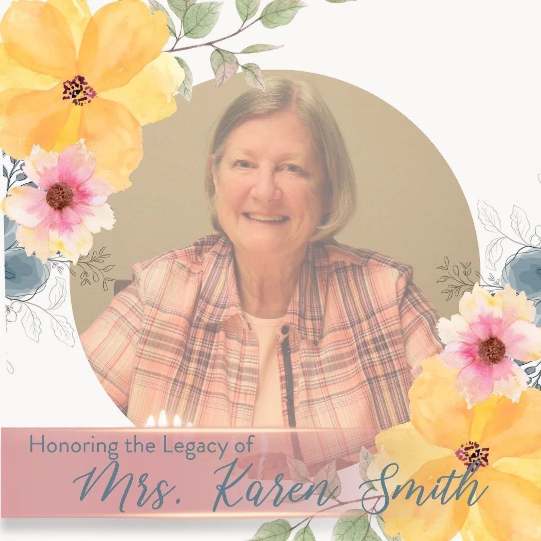 Some women leave a mark that cannot be erased.
Mrs. Karen Smith was one of those women. 💛

She showed up &mdash; with generosity, with joy, and with an unwavering belief in Grace. A devoted volunteer. A faithful host at Butterflies &amp; Blooms. A s