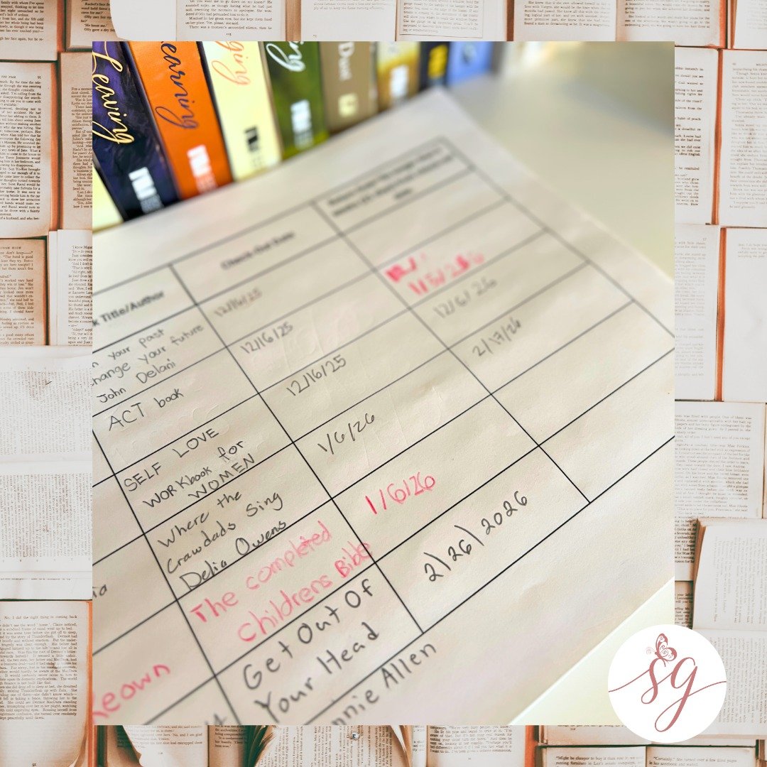 Look at what Grace is checking out from the library. 📖

These are not assignments. There are no requirements and no expectations.

Just choices.

Each book represents something that used to feel out of reach. The freedom to decide how she spends her