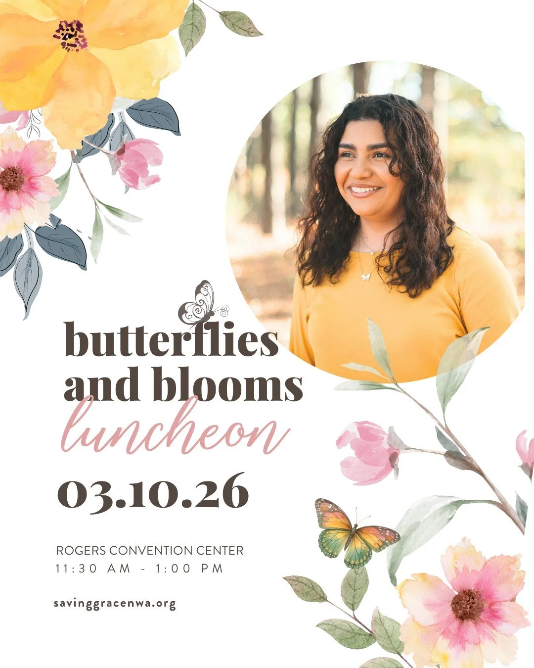 ✨🌸 It&rsquo;s finally here! 🌸✨
Butterflies &amp; Blooms is TODAY, and we are so excited to gather together.

Doors open at 11:00 AM, and we can&rsquo;t wait for you to step into a beautiful afternoon of fellowship, encouragement, and celebrating th