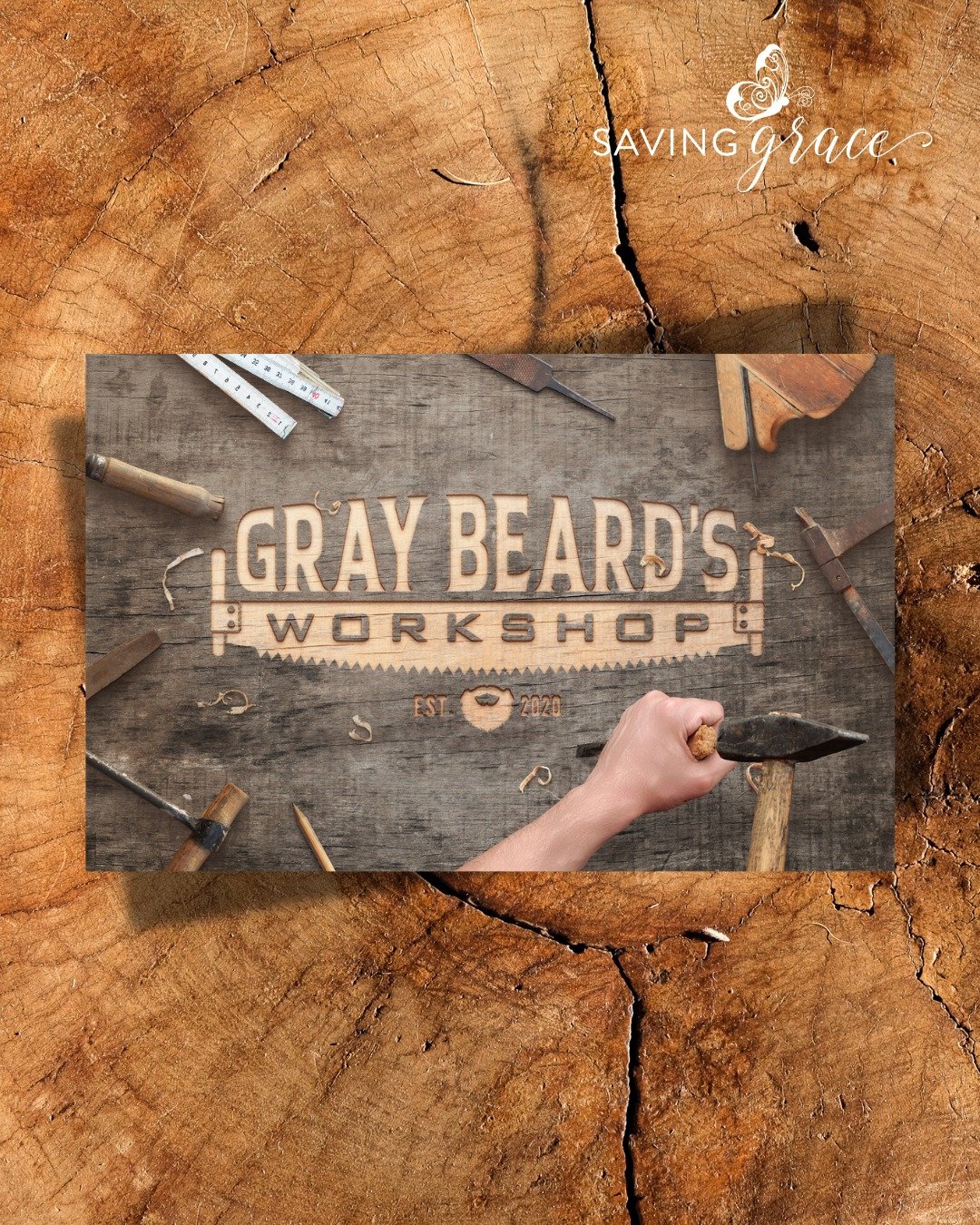 Special shout out to Denver at Gray Beard's Workshop for helping us with the table visual at Butterflies and Blooms. He really took the table to a whole new level by raising the legs to be taller. We appreciate him so much for elevating this special 