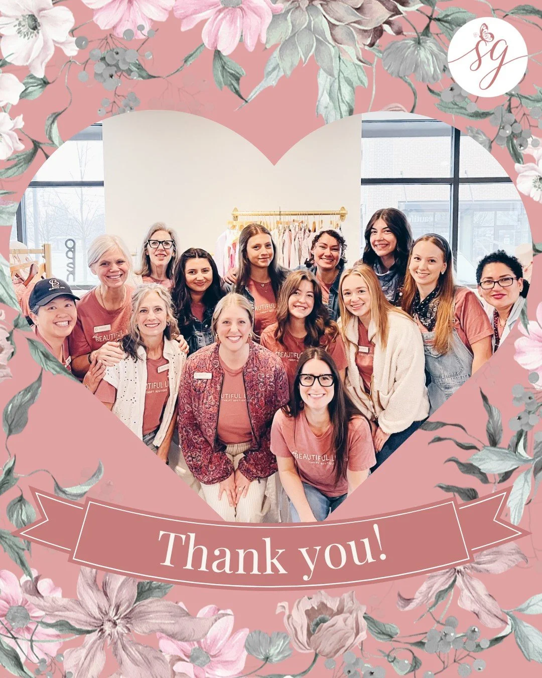 Five years ago, Beautiful Lives Thrift Boutique began partnering with Saving Grace NWA&mdash;and along the way, they&rsquo;ve done so much more than we could have imagined. 💖

Through their generosity and support, they&rsquo;ve unknowingly helped bu