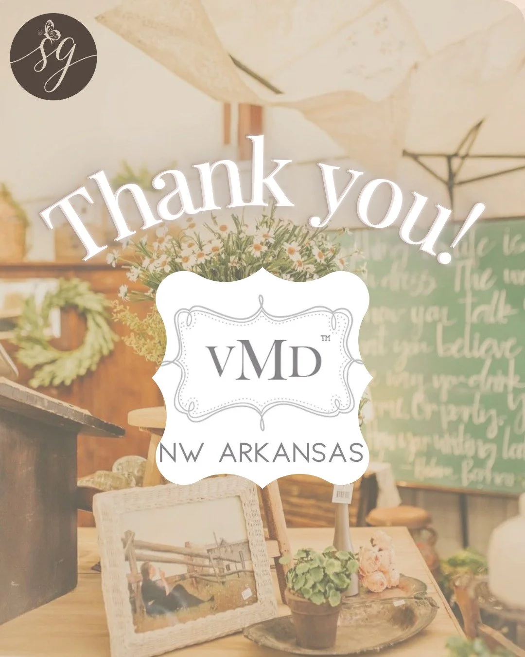 Weekends like @vintagemarketdaysofnwa are such a beautiful reminder of what community can do. 💛

A huge THANK YOU to Vintage Market Days of Northwest Arkansas for generously donating proceeds to Saving Grace NWA. Their continued support creates mean