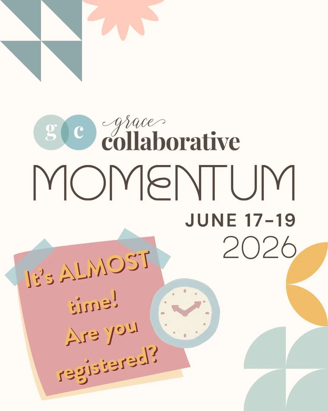 Are you registered? It&rsquo;s ALMOST time for Grace Collaborative! ⏰✨

Join Saving Grace NWA on June 17&ndash;19 for Grace Collaborative &mdash; three days designed to refresh, equip, and encourage nonprofit leaders and teams.

Whether you are just 