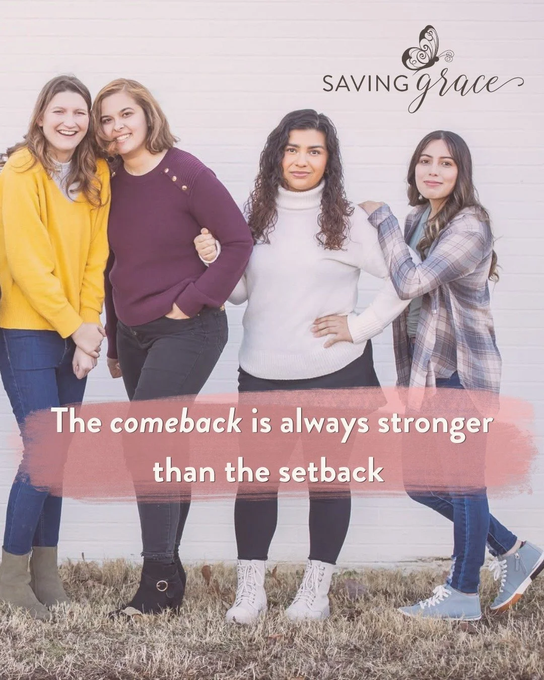 A setback is an event, not a definition.
And a comeback? It&rsquo;s not built overnight. It&rsquo;s built moment by moment. 💗

This month, Grace&rsquo;s challenge/theme is: The Comeback.

During Pink Shirt Time and individual sessions with her coach