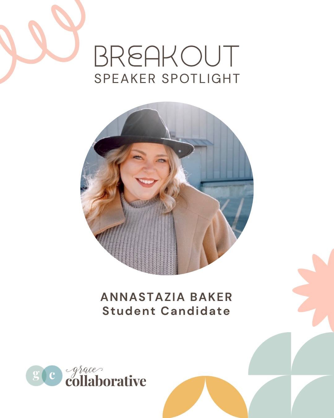 ✨ Have you registered yet? ✨

We are so excited to have AnnaStazia Baker leading one of our Grace Collaborative breakout sessions designed specifically for those serving in high-demand, client-facing nonprofit environments. 💛

This interactive sessi