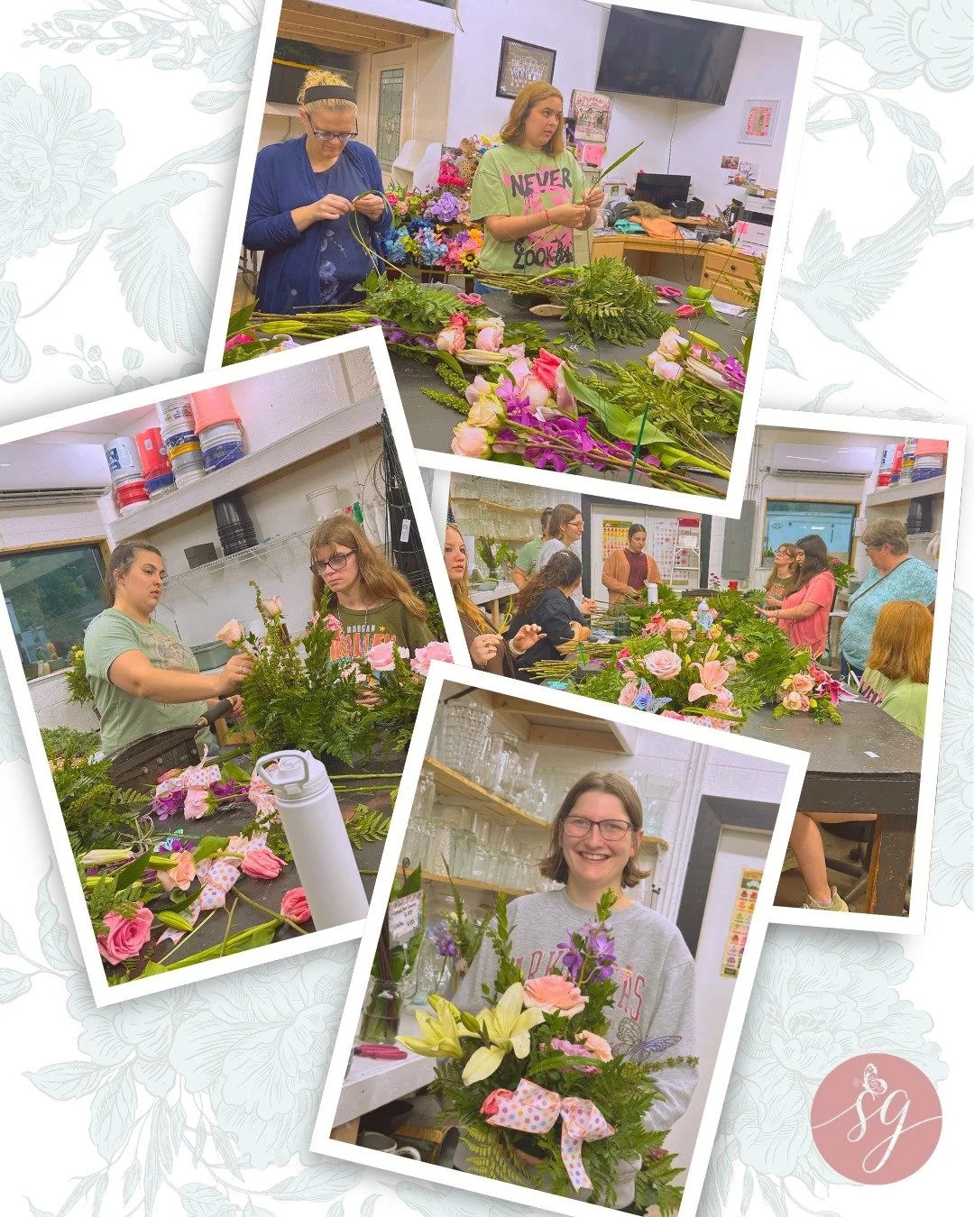 We are incredibly grateful to @falynsflowersandgifts for opening her shop and her heart to Grace during a special life skills night. 🌸

Grace was given the opportunity to learn the art of floral design through a hands-on master class in bouquet arra