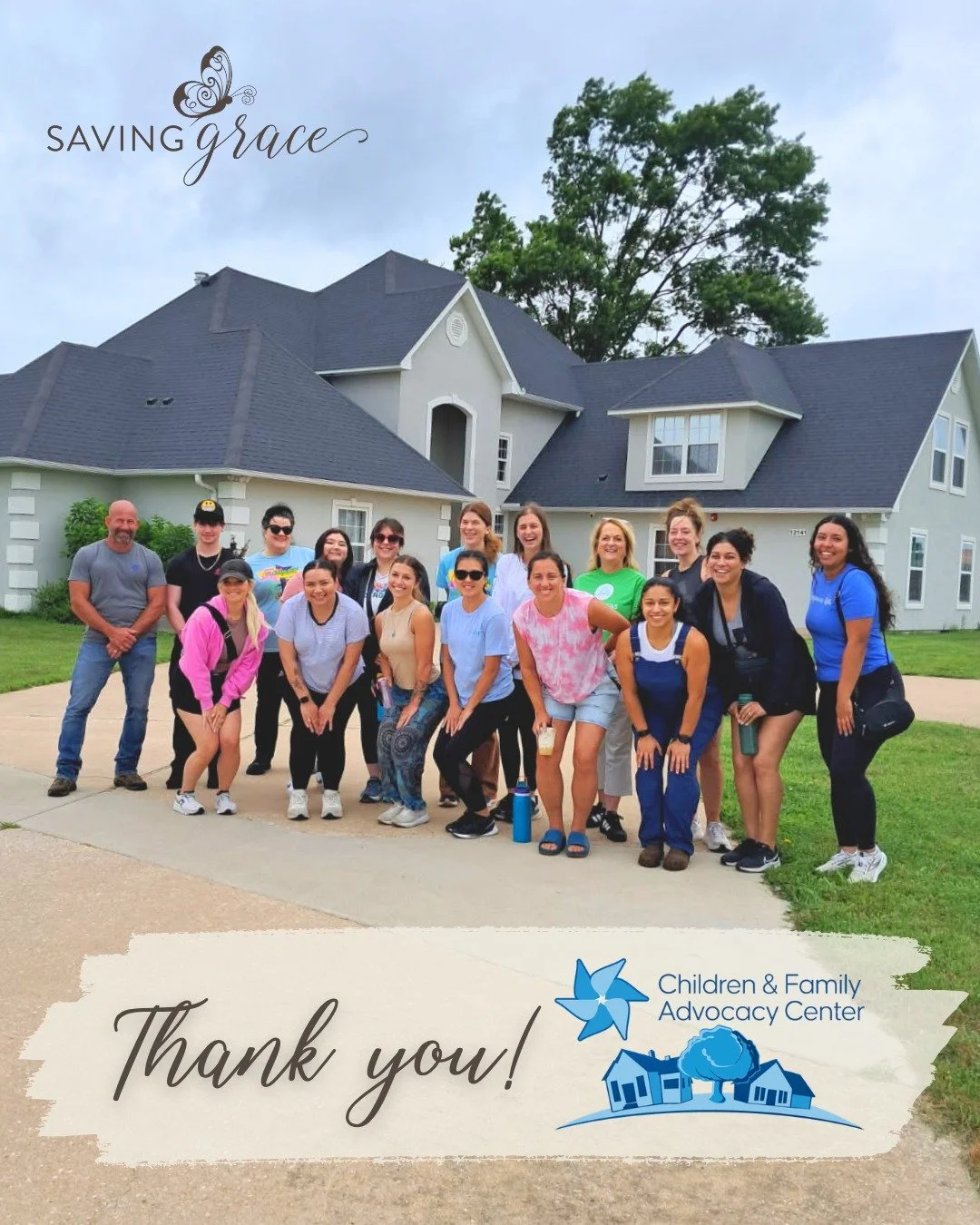 What a gift it was to have the team from @cfacbentoncounty serve at Saving Grace NWA in celebration of their Founder's Day! 🩵

Their dedication to strengthening our community extends far beyond their daily work. They jumped into a variety of project