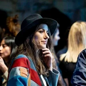 Lucie Mestre à la soirée d'inauguration de la Fédération de la Mode Circulaire.