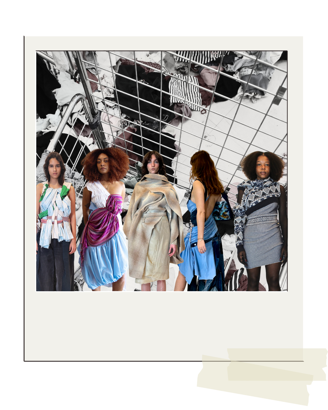 Présentation de collection upcyclée : valorisation du réemploi textile par le laboratoire L'Unique Façon, Nantes.
