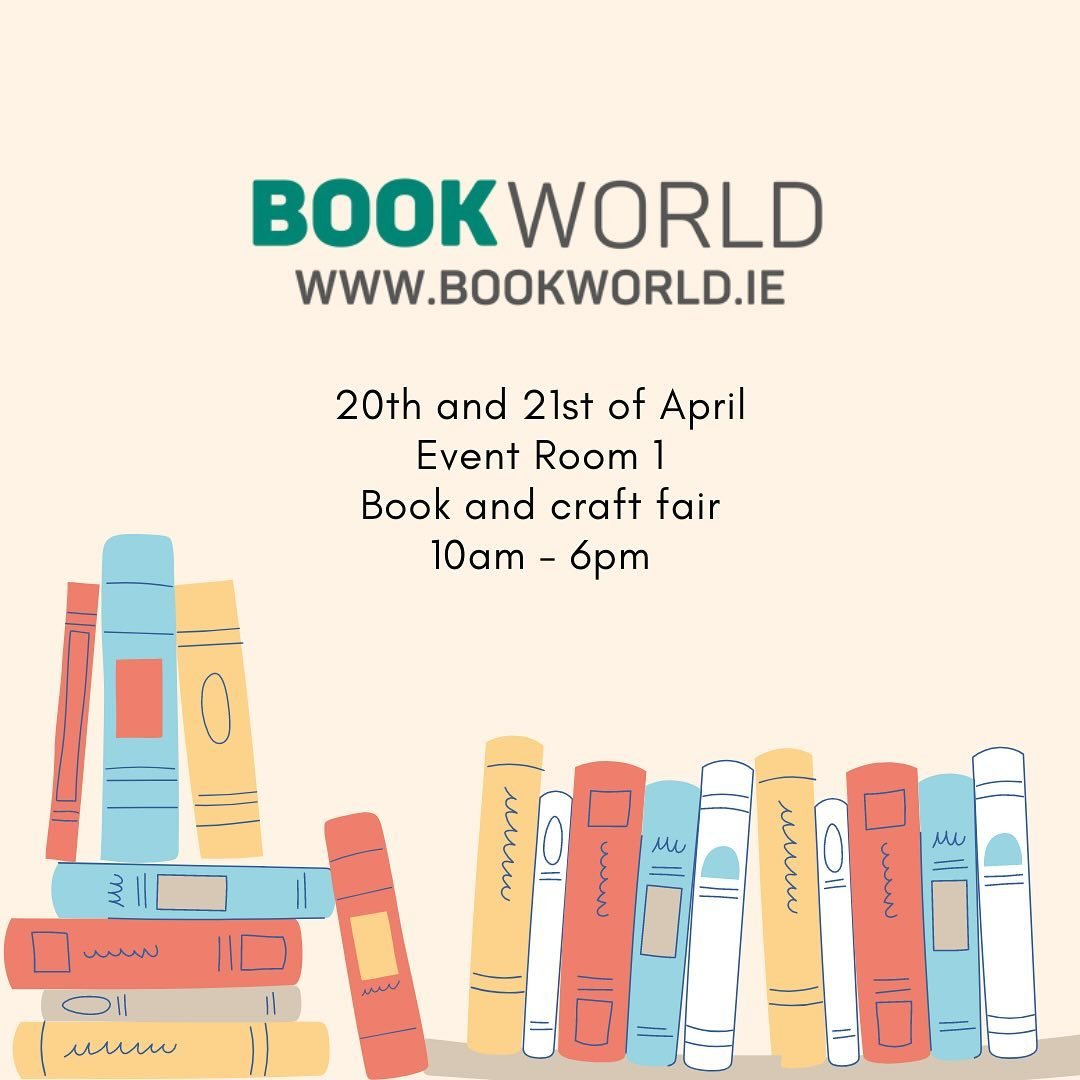 Huge weekend at the Marina Market 

1️⃣ @bookworld_ie are hosting their book and craft fair on Saturday and Sunday in event room one. Free and open to the public. 📚

2️⃣ The Wedding fair is back this Sunday sponsored by @lunabylisa and is nearly ful