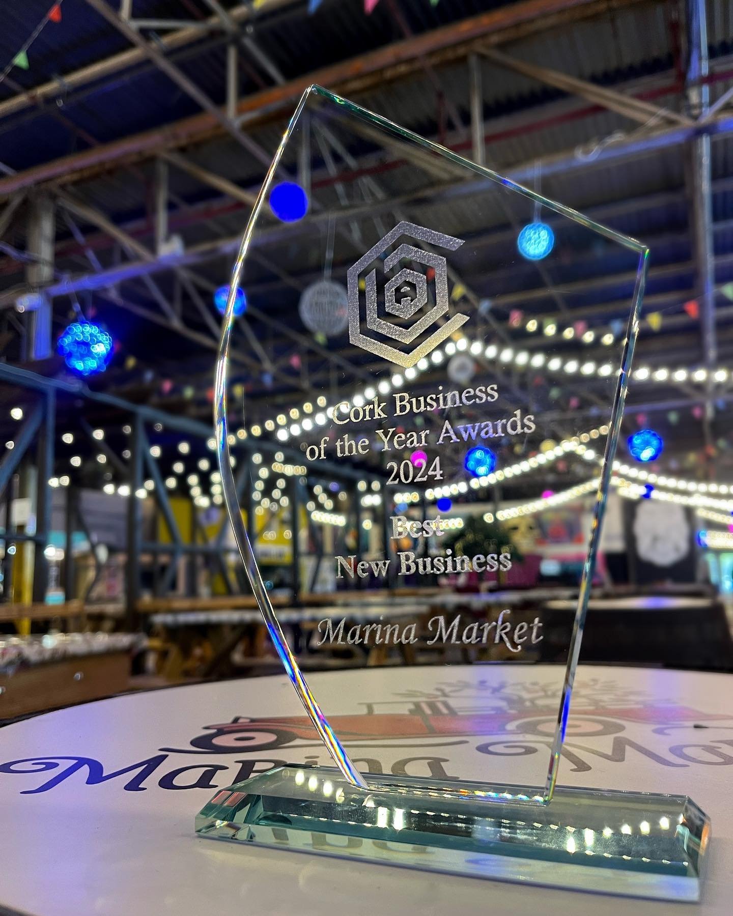 Our &ldquo;Best New Business&rdquo; award in all its glory!✨ 

We wanted to say thank you again, to our incredible community for your votes and the support you have shown the Marina Market since our opening. From all our amazing team, thank you!! 

#