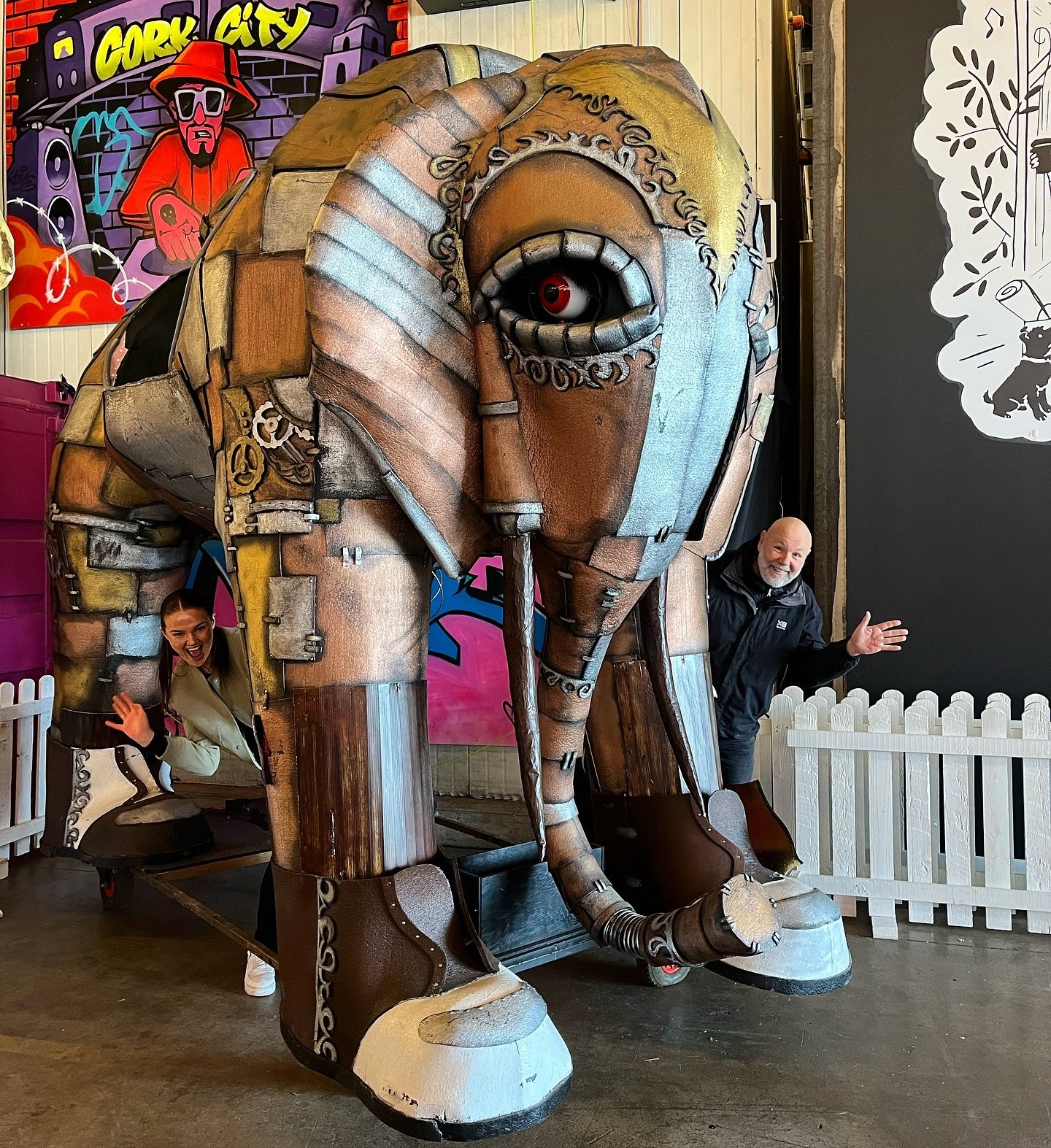 We want YOU to help us find the perfect name for our newest addition, our life size elephant!

Head over to our stories and pop your suggestions in the question box and the best name will win a &euro;50 voucher for the Marina Market! 🦣
