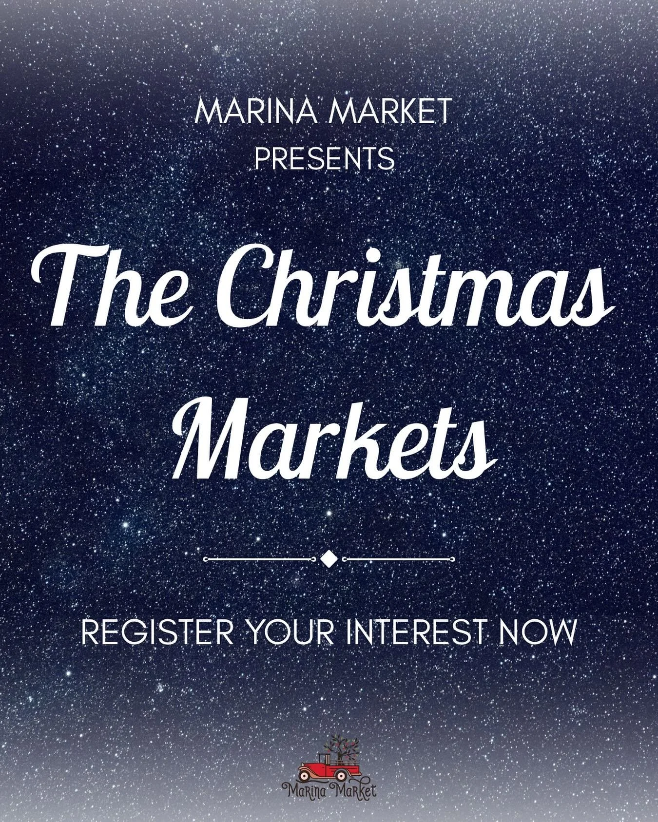 ✨ We&rsquo;re thrilled to announce that The Christmas Markets at the Marina Market are back! 🎄✨ 
📢 Vendor registration is now open! If you&rsquo;d like to be part of the magic, you can register your interest today via our website or through the lin