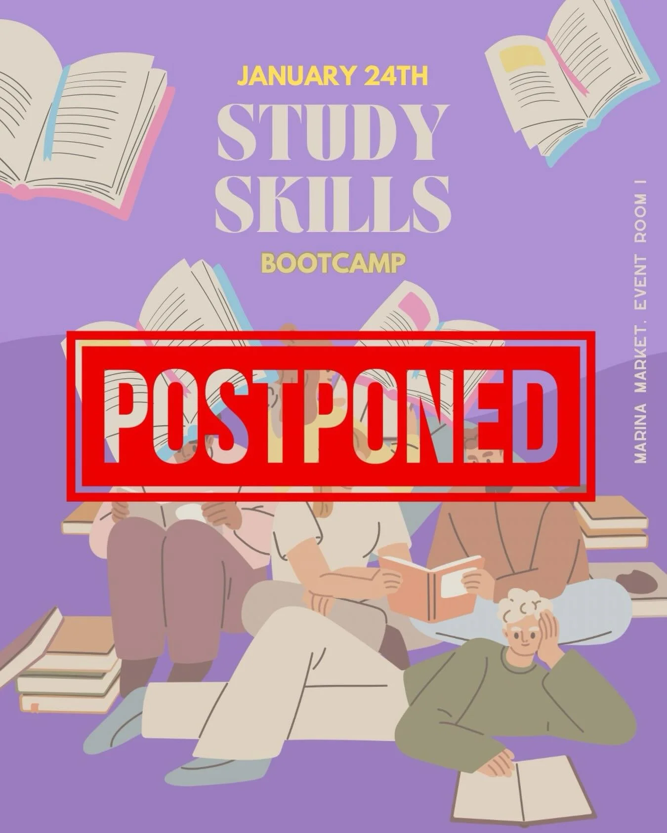 📣Study Skills Bootcamp Update

We wanted to let you know that our upcoming Study Skills Bootcamp has been postponed. While we won&rsquo;t be running the session as planned, we&rsquo;re working behind the scenes to bring it back even better! 

A new 