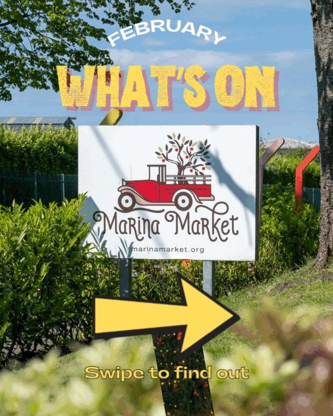 ❤️FEBUARY WHATS ON AT The Marina Market❤️

🖌️Graffiti Battles Round 6 @12.30pm- 1st
🖌️Graffiti Battles Final @2pm-5pm - 2nd
🐶SuperValu Pet Insurance Activation - 7th
🏃Run in the Dark - 11th
💥Embrace Your Power - 15th
🧘&zwj;♂️Pilates X Zumba Eve