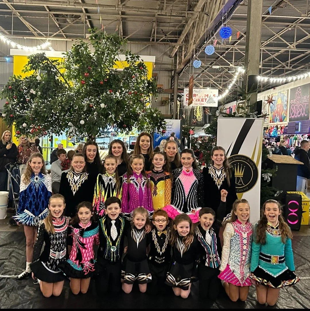 John Lonergan Academy Irish Dancers at the Marina Market