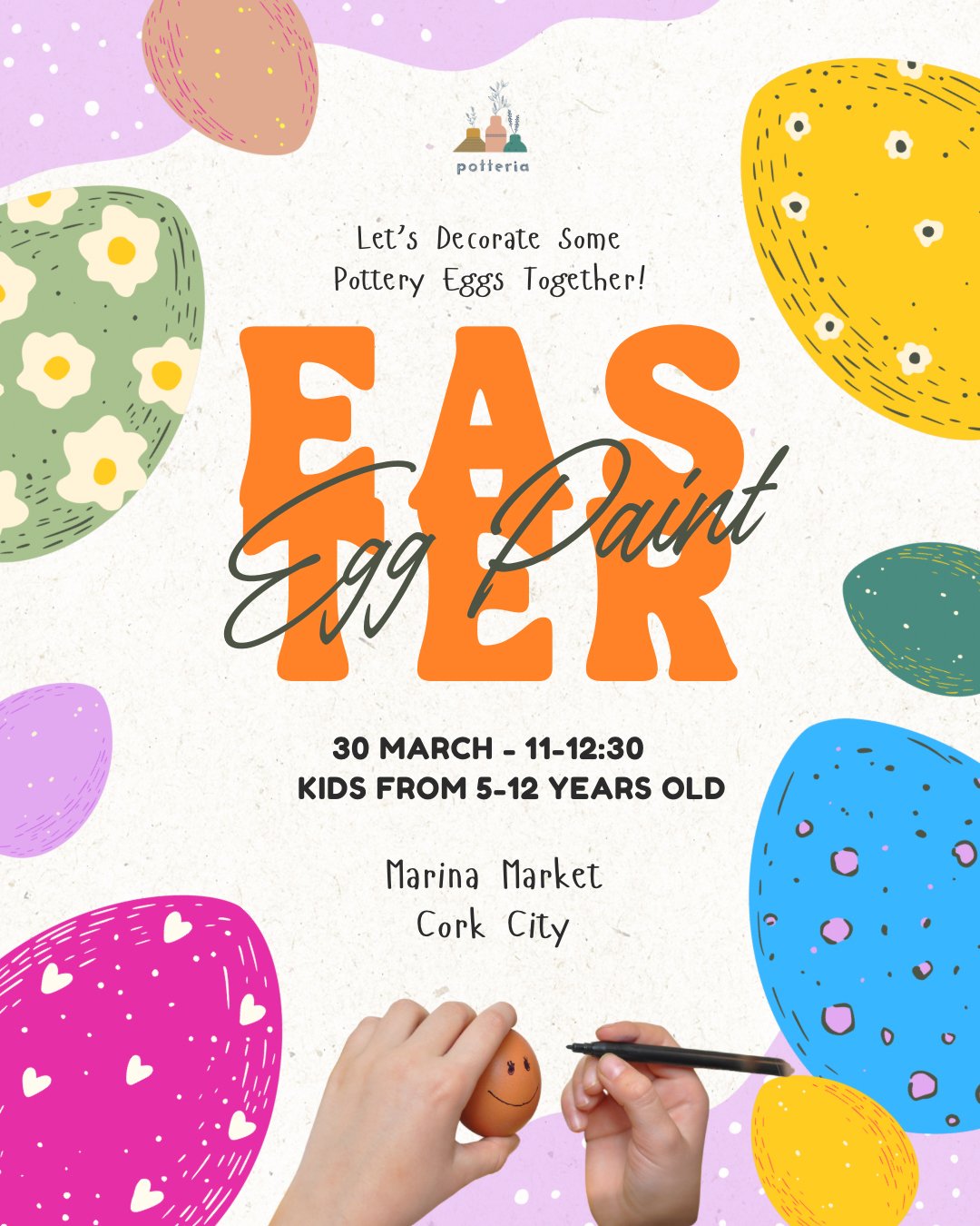 Potteria Easter Egg Painting