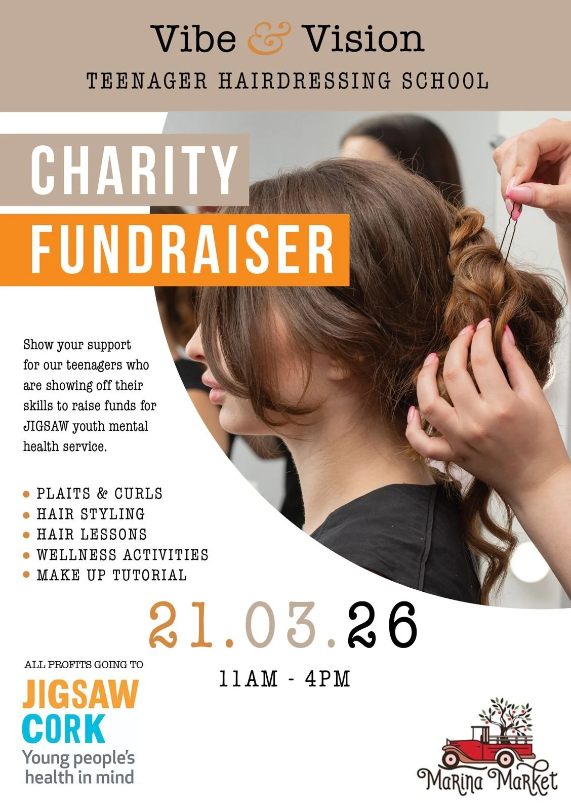 Youth Mental Health Hairdressing Charity Event