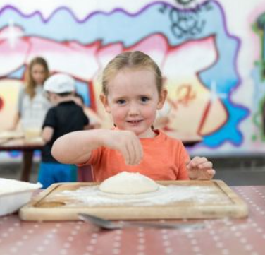 Children's Pizza Making Workshop by Oak Fire