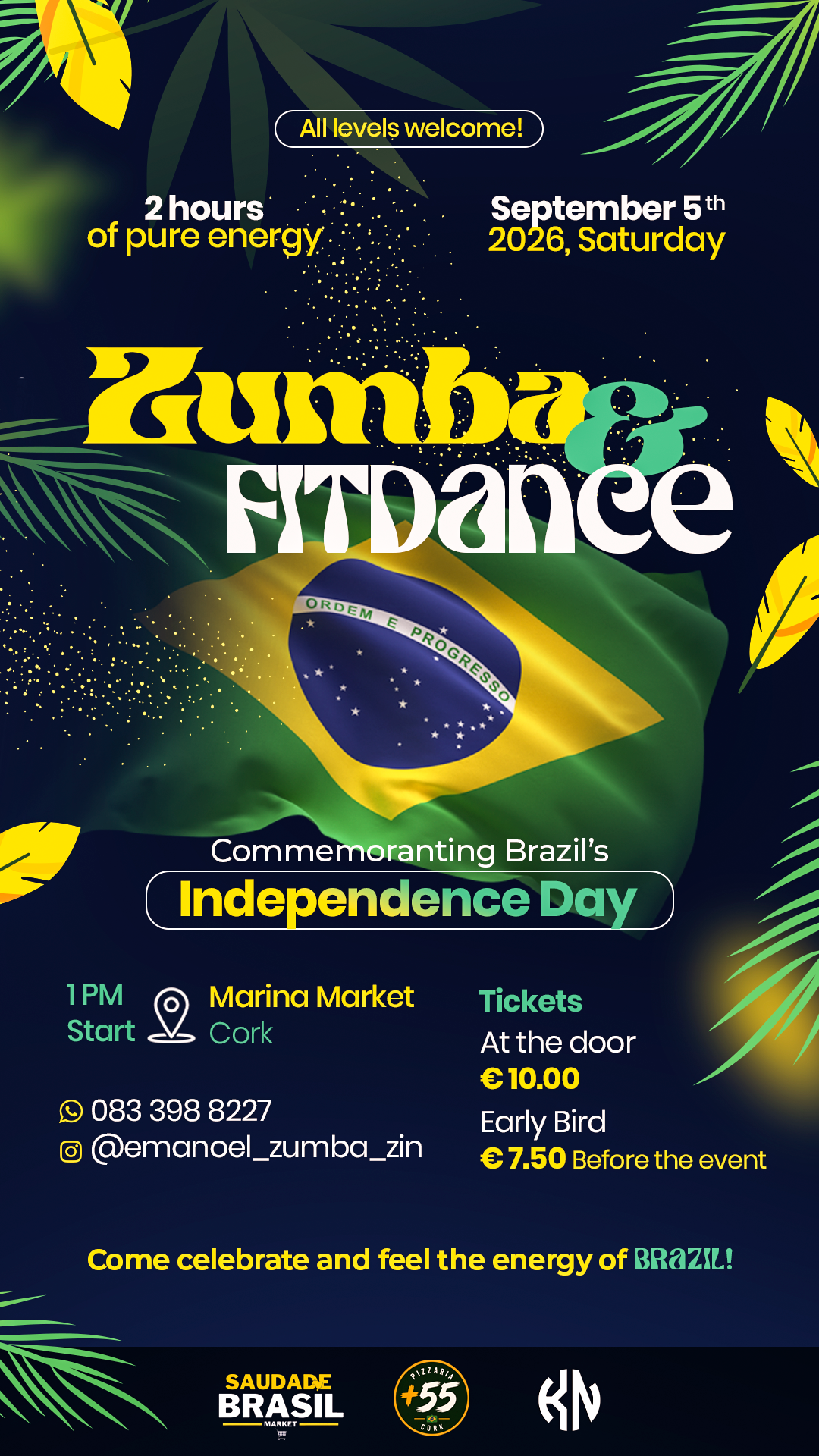 Zumba & Fitness – Brazilian Independence Day Celebration