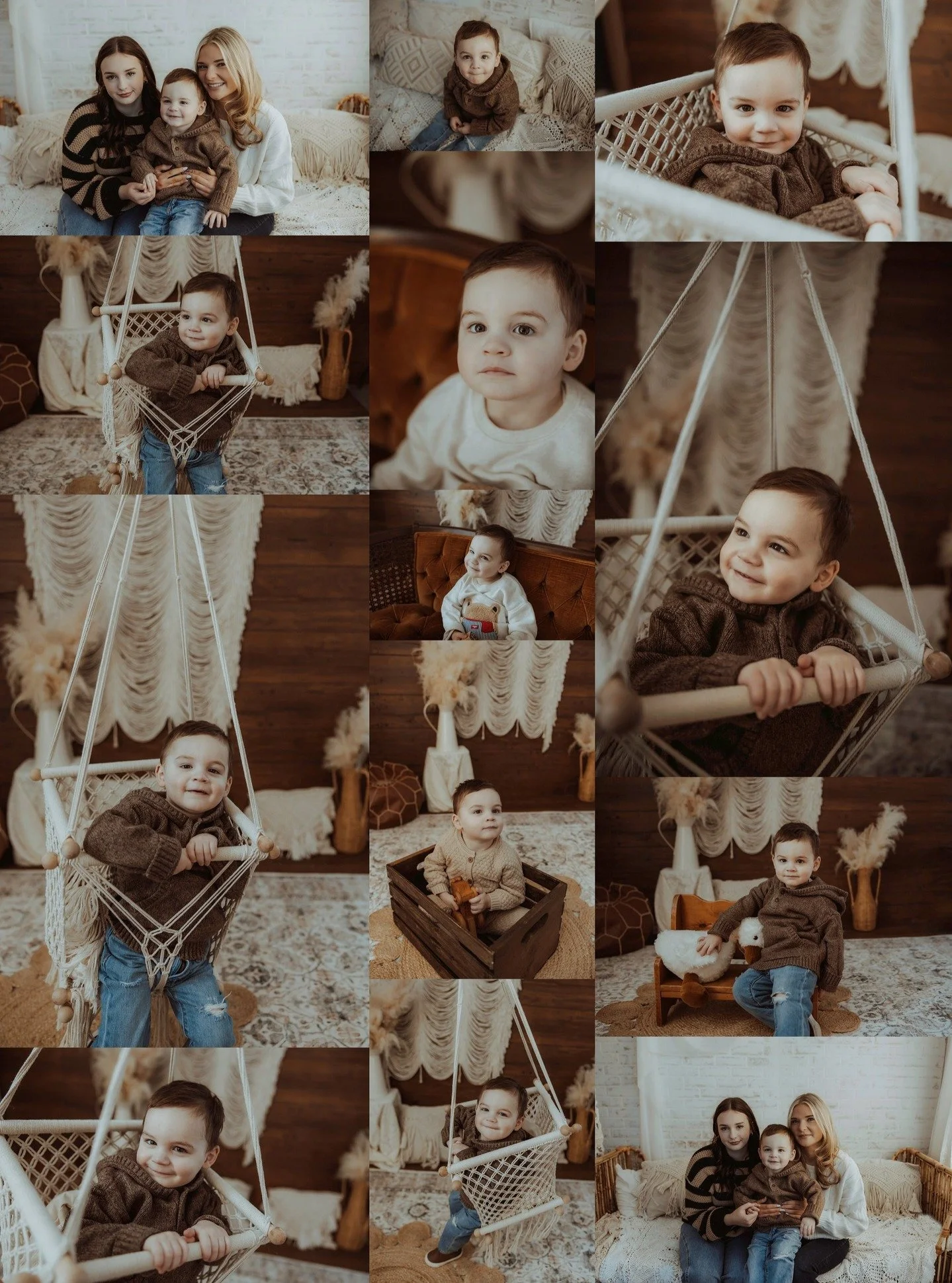 I love when I get repeat clients! I can't get over how much Teddy has changed in only a year! It's the same way when I take newborn photos and then see them 6months or a year later- a year to a child shows such a difference! Teddy enjoyed my office t