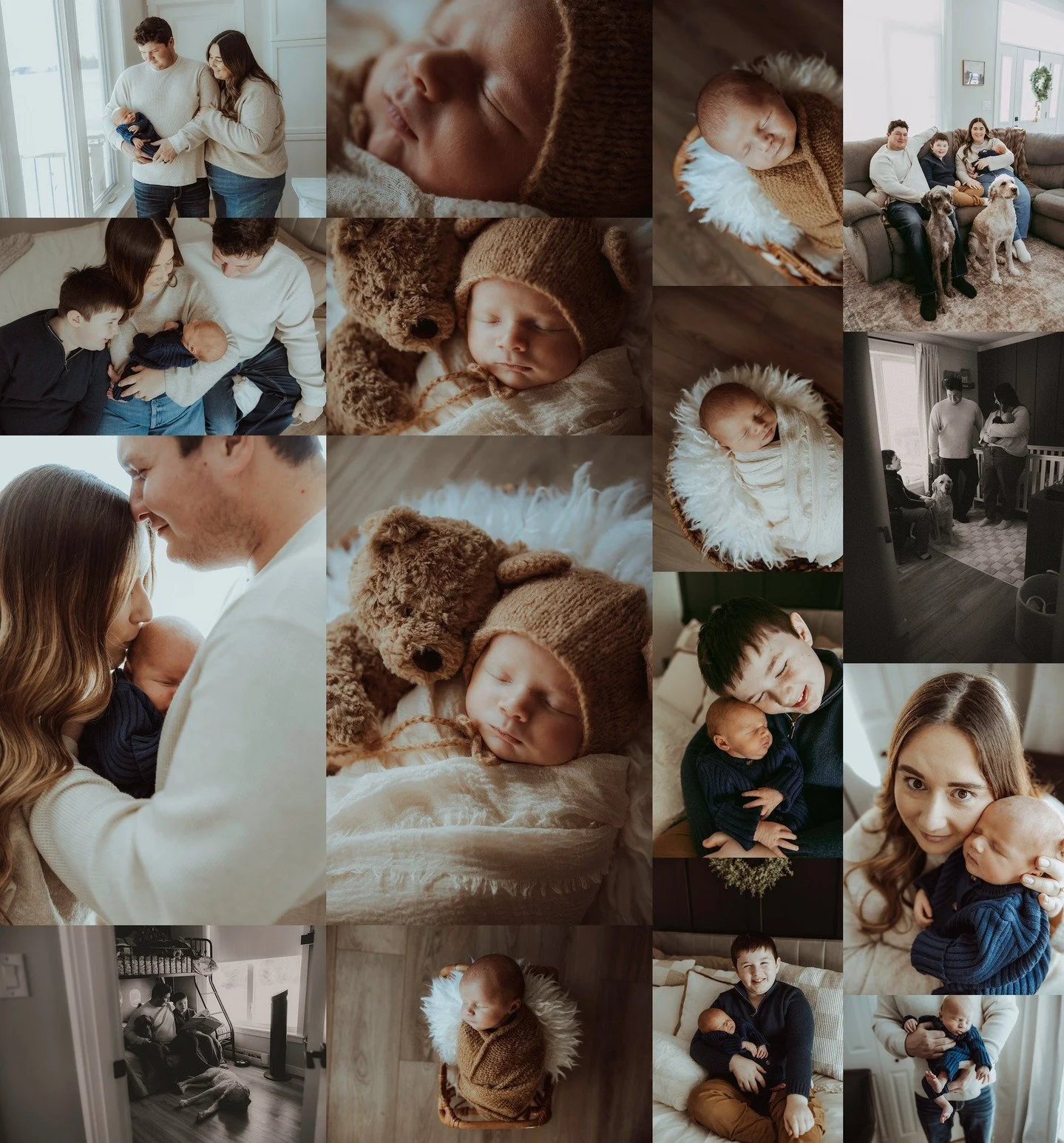 Introducing Baby Holden <3 I love inhome newborn sessions! I sent so many edited photos for the Dyments a HUGE gallery because I just couldn't help myself! This is just a tiny sample to share the {vibe} #lifestylephotography #newbornphotography #p