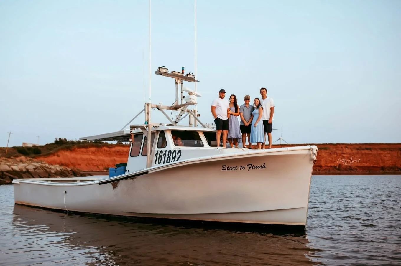 I was looking at my feed and I can&rsquo;t believe I didn&rsquo;t share these on Instagram. This family has a new baby and I can&rsquo;t wait to take their updated photos! I really enjoyed going out in the boat with them - I love my job ❤️ 🌊 #peifam