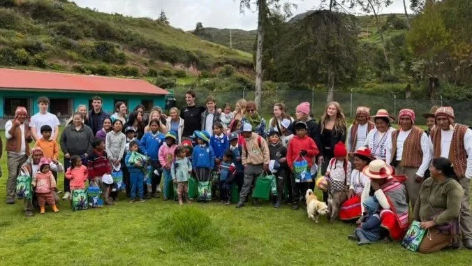 Spring Break in the Sacred Valley 🇵🇪

This group from Massachusetts spent the day in Mullaka Misminay&mdash;playing games with local youth and learning traditional Andean dance.

A powerful reminder that the best moments come from connection, not j
